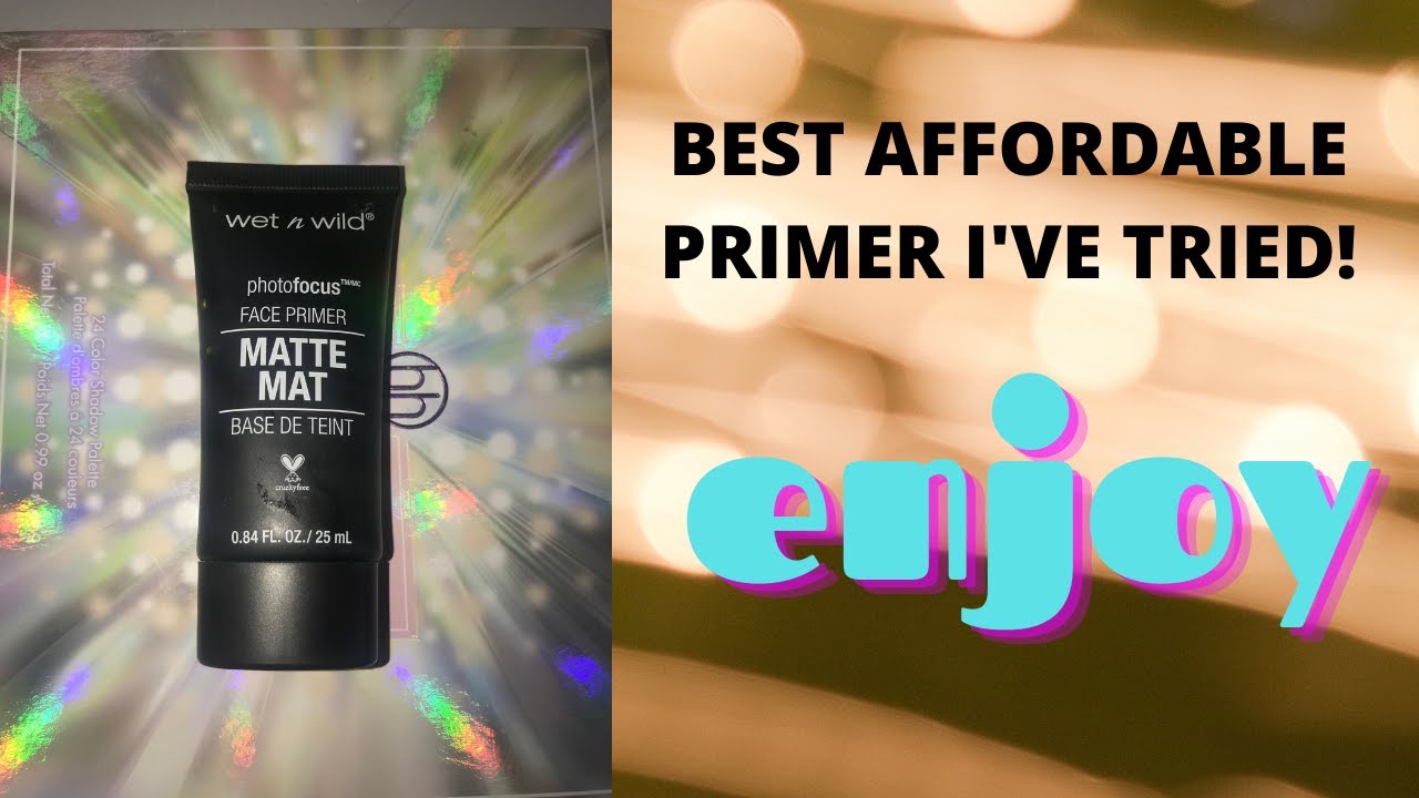WET N WILD PHOTO FOCUS MATTE FACE PRIMER REVIEW AND DEMO!