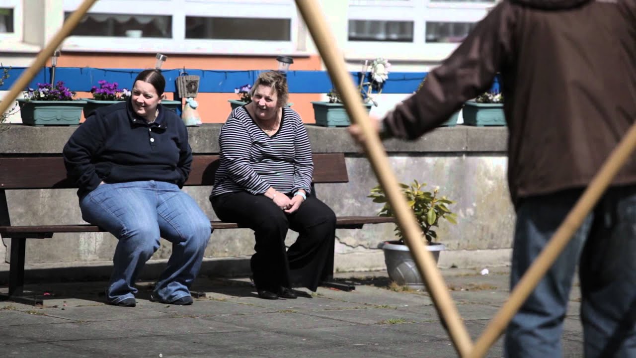 Eden Project Plymouth roof garden project - YouTube
