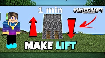 🔥 Make a Working Elevator in Minecraft Survival | Step-by-Step Guide