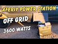 AFERIY P310 POWER STATION 3600 WATTS OFF GRID