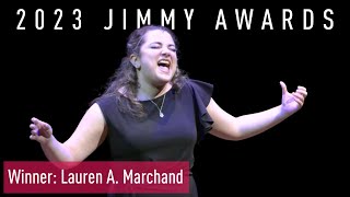 2023 Jimmy Awards Solo Performance - Lauren A. Marchand