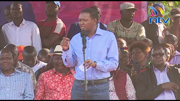 'Jakom, mbele iko sawa': Governor Mutua's surprising speech at Kibra rally