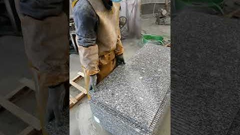 Stair stone profiling machine