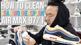 how to clean sean wotherspoon air max