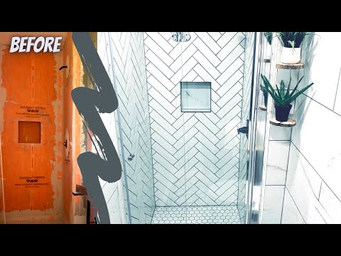 How To Lay Subway Tile On Bathroom Wall?