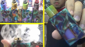 Aleader Funky Squonk Resin Kit | The best looking squnok mod ever | Single 18650, 7ml