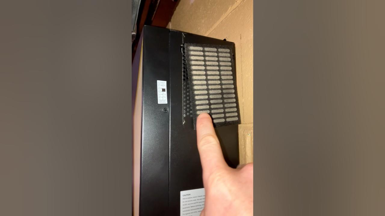EG4 6500EX Filters #6500ex #keepthemclean - YouTube