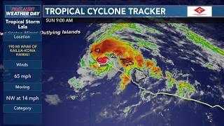 Lala downgraded to tropical storm, but  damaging winds, heavy rain to persist across Hawaii