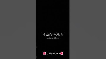#قران_كريم #القرآن_الكريم #قرآن #راحة_نفسية #تلاوة_خاشعة #ماهر المعيقلي
