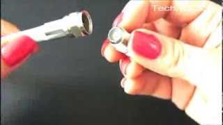 TV Aerial Male Plug Coaxial RF Coax Connectors Adapter 30PCS How to extend TV coaxial cable
