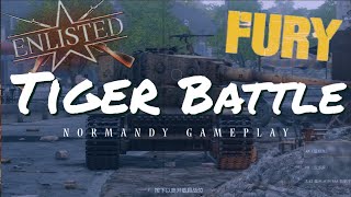 Enlisted Skirmish With A Tiger Tank Fury Normandy Gameplay 1080P 60Fps