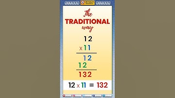 How to multiply numbers by 11 in 3 seconds (Part 1) | fast multiplication by 11 | #shorts