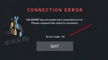 How to fix Volarant Error Code 81