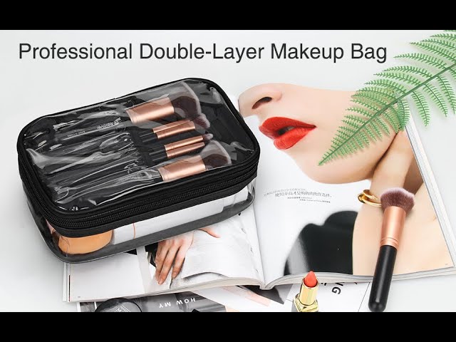 Comparing the Daisy Rose, Luxouria & Wodkeis Brown Checkered Makeup Bags