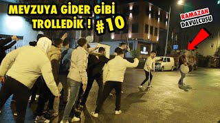 TOPLUCA İNSANLARIN ÜSTÜNE KOŞMA ŞAKASI İLE TROLLEDİK 10 ! Ramazan