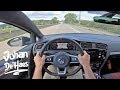 VW GOLF GTI TCR 2.0 TSI 290 HP POV TEST DRIVE