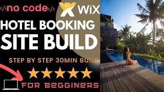 Build A Hotel Booking WebSite Wix Hotels Full Build Tutorial