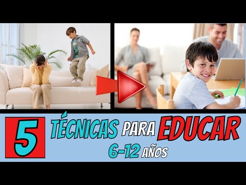 ¿Cómo Educar Niños de 6 a 12 años d edad? FELICES y OBEDIENTES con 5 Técnicas para Disciplinar Hijos