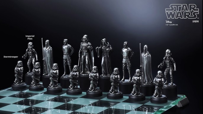 Travel to a Galaxy Far, Far Away with a Star Wars Chess Set!