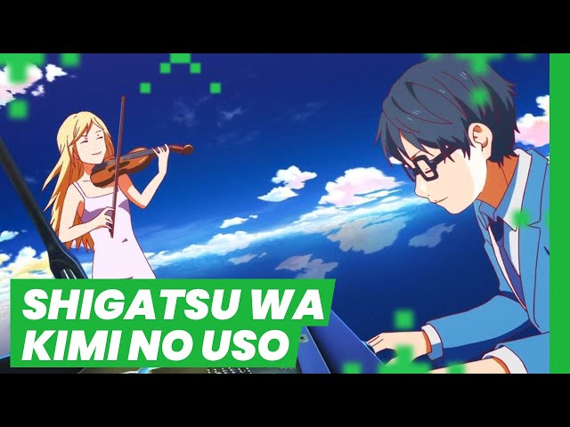 Sessão personagens Shigatsu wa Kimi no Uso