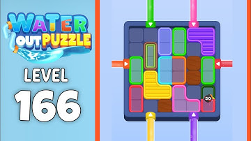 Water Out Puzzle level 166 solution