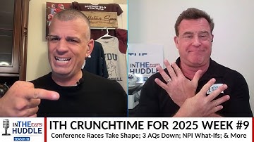 “In the (D3FB) Huddle” (S18E24) - Week 9 Crunchtime; Extensive NPI What-Ifs; LL Explainer