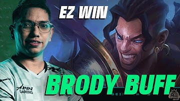 Buff Brody is not your Ordinary Marksman | Brody Gameplay | MLBB