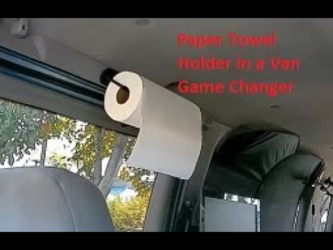 Tricks to using paper towel holders in and around an RV - RV Travel