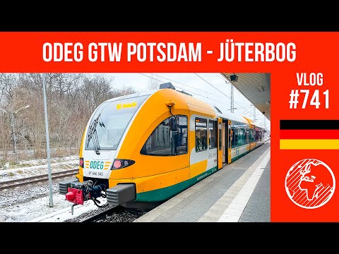 Mit dem ODEG GTW von Potsdam nach Jüterbog | TripReport | Vlog 741
