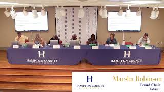 Hampton County School District Board Meeting Live Stream-March 17, 2026