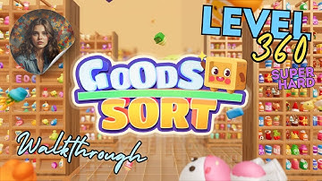 Goods Sort - Sorting Games Level 360 Super Hard