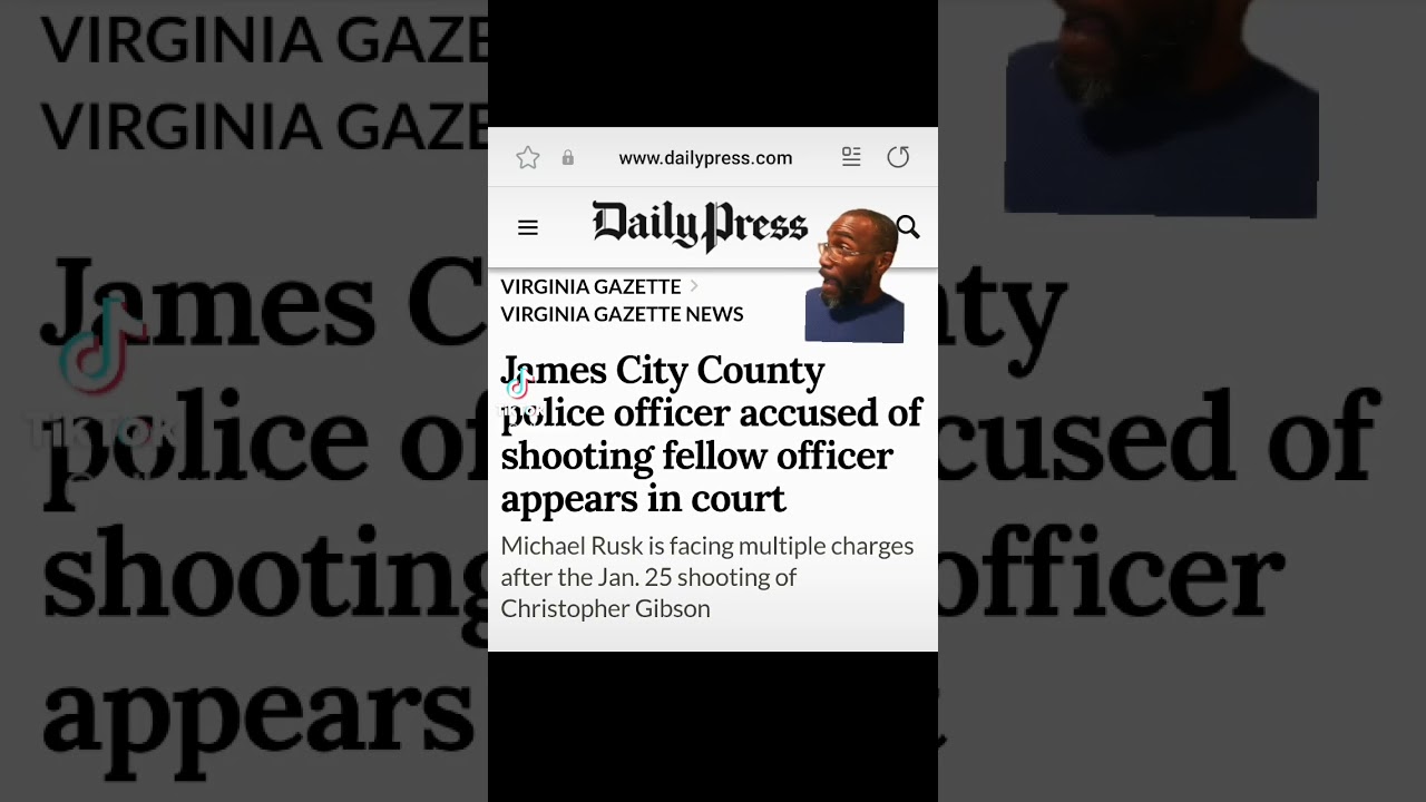 ⁣Cop shot his Sergeant for insane reasons. Goes on trial. #virginia