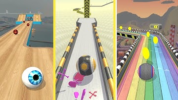 Rolling Balls Sky Escape Vs GoingBalls Vs Action Balls Android GameNew Update || Balls Gameplay 3