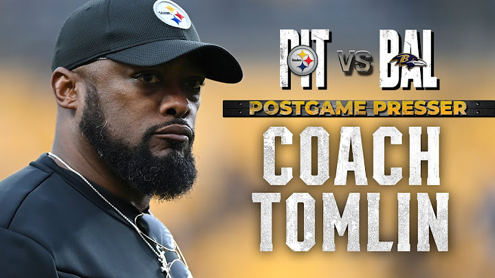 Coach Mike Tomlin Postgame Press Conference (Week 14 vs Ravens) | Pittsburgh Steelers