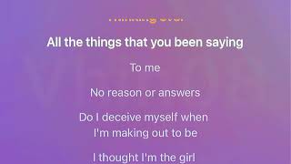 If Only You Could Stay by Indiana Evans Karaoke - YouTube
