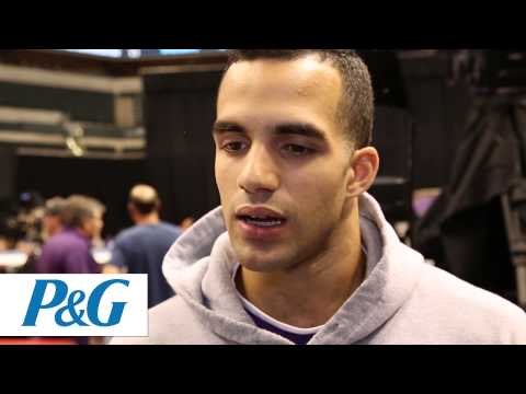 Danell Leyva braces Danell Leyva braces