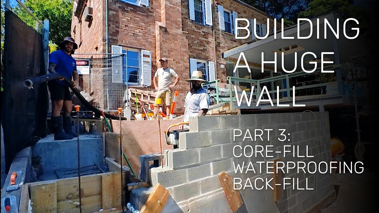 Building a Huge Wall Part 3