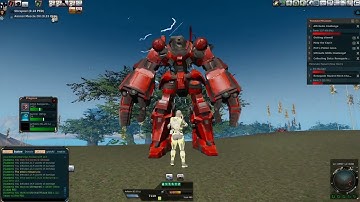 Hunting Codex Hazard Mech, Planet Cyrene Entropia Universe
