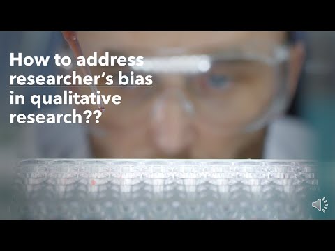 How to address researcher’s bias in qualitative research (research&rsquo;s role as an instrument)??