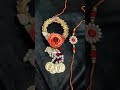 Handcrafted Rakhi pair for bhaibhabhi❤️🕉️ #handicraft #rakhi #rakshabandhan #handmaderakhi #handmade