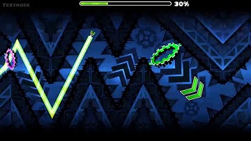 geometry dash azure flare 12-42% extreme demon verification progress (hardest nc level)