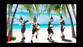 Video games beach party elf yourself
