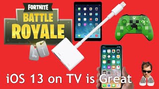 Fortnite mobile on tv. lightning to digital av adapter ios 13 iphone
and ipados ipad pro 10.5" mini 2 7 official digtal xbox one s con...