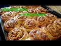 булочки завитушки с яблоками.  muffins curls with apples