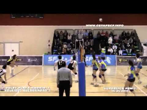 Voley Playa Madrid,3 Voleibol Alcobendas,1 (1 de 2 partes) www.getafecf.inf...