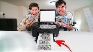 I Photocopied Money & Went Shopping With It...