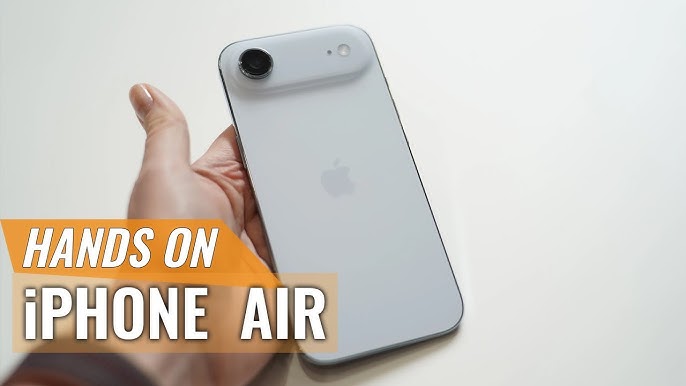 iPhone Air Hands on: Why This iPhone Feels Unreal