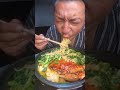 【Truck Cooking】Spicy ramen topped with crab! 【asmr】#shorts