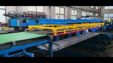 high speed corrugated roof panel roll forming machine