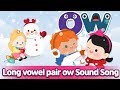 Long vowel pair OW Sound Song l Phonics for English Education